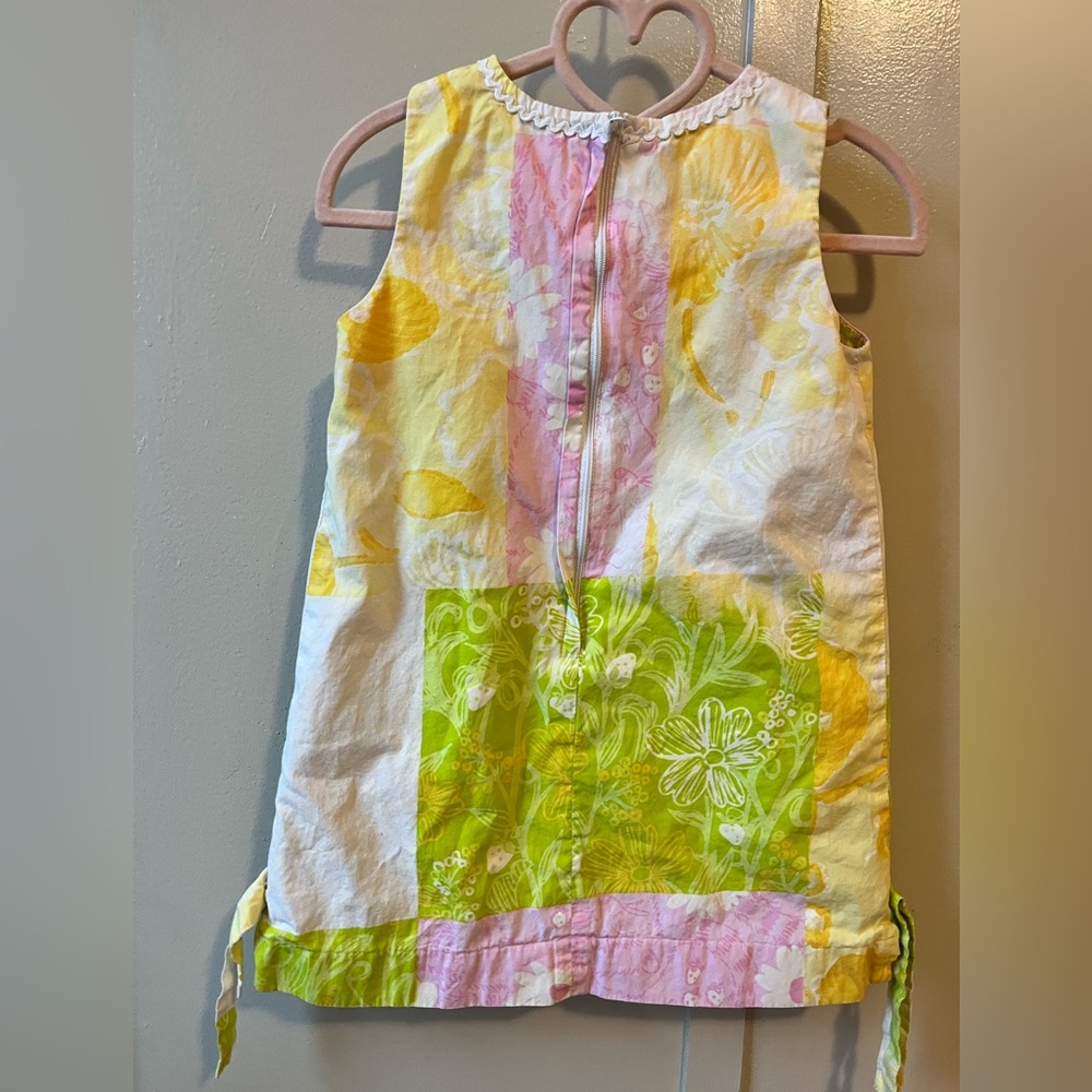 Lilly Pulitzer patchwork dress 4T - Picture 2 of 3